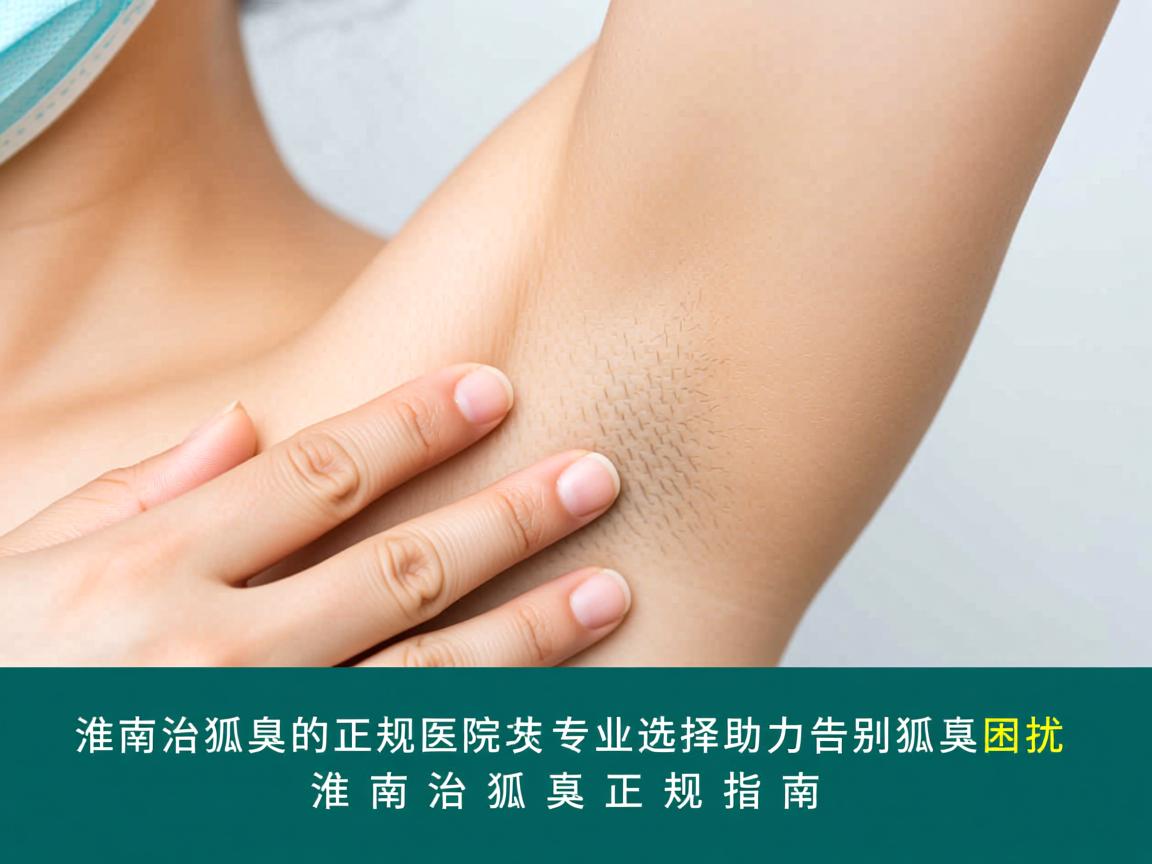 淮南治狐臭的正规医院，专业选择助力告别狐臭困扰，淮南治狐臭正规指南