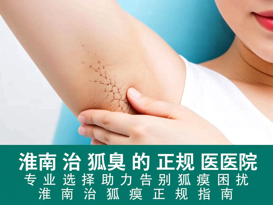 淮南治狐臭的正规医院，专业选择助力告别狐臭困扰，淮南治狐臭正规指南