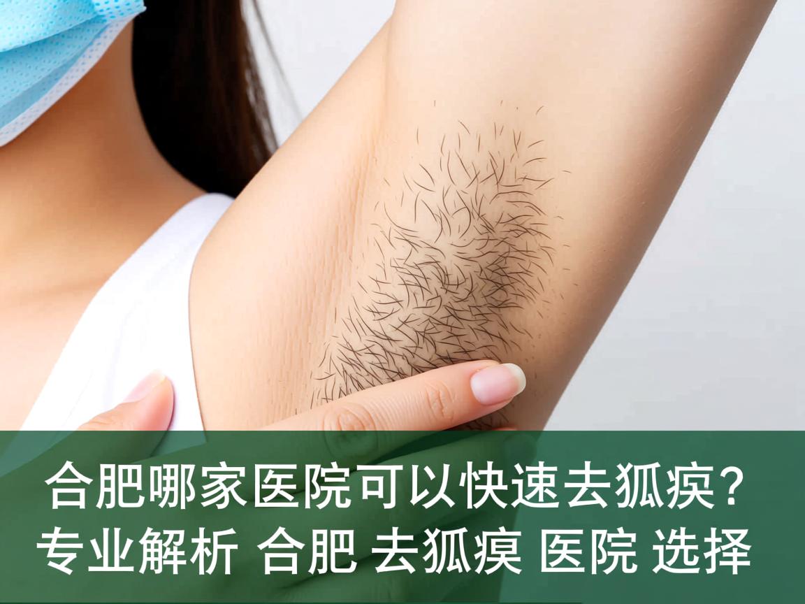 合肥哪家医院可以快速去狐臭？专业解析合肥去狐臭医院选择