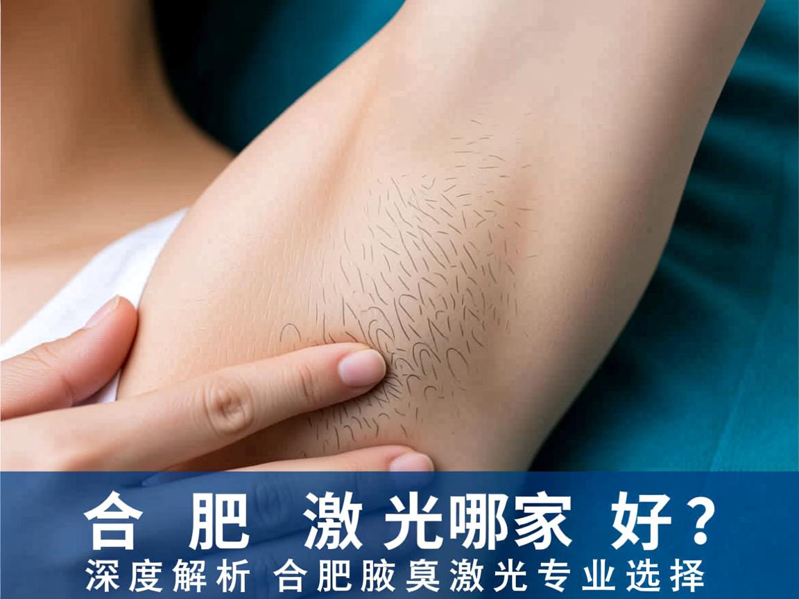 合肥腋臭激光哪家好？深度解析合肥腋臭激光专业选择