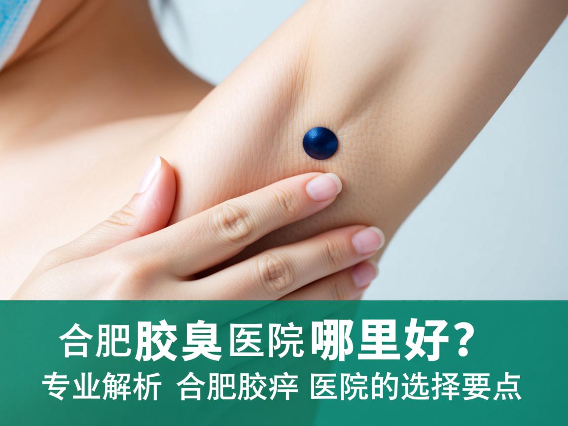 合肥腋臭医院哪里好？专业解析合肥腋臭医院的选择要点