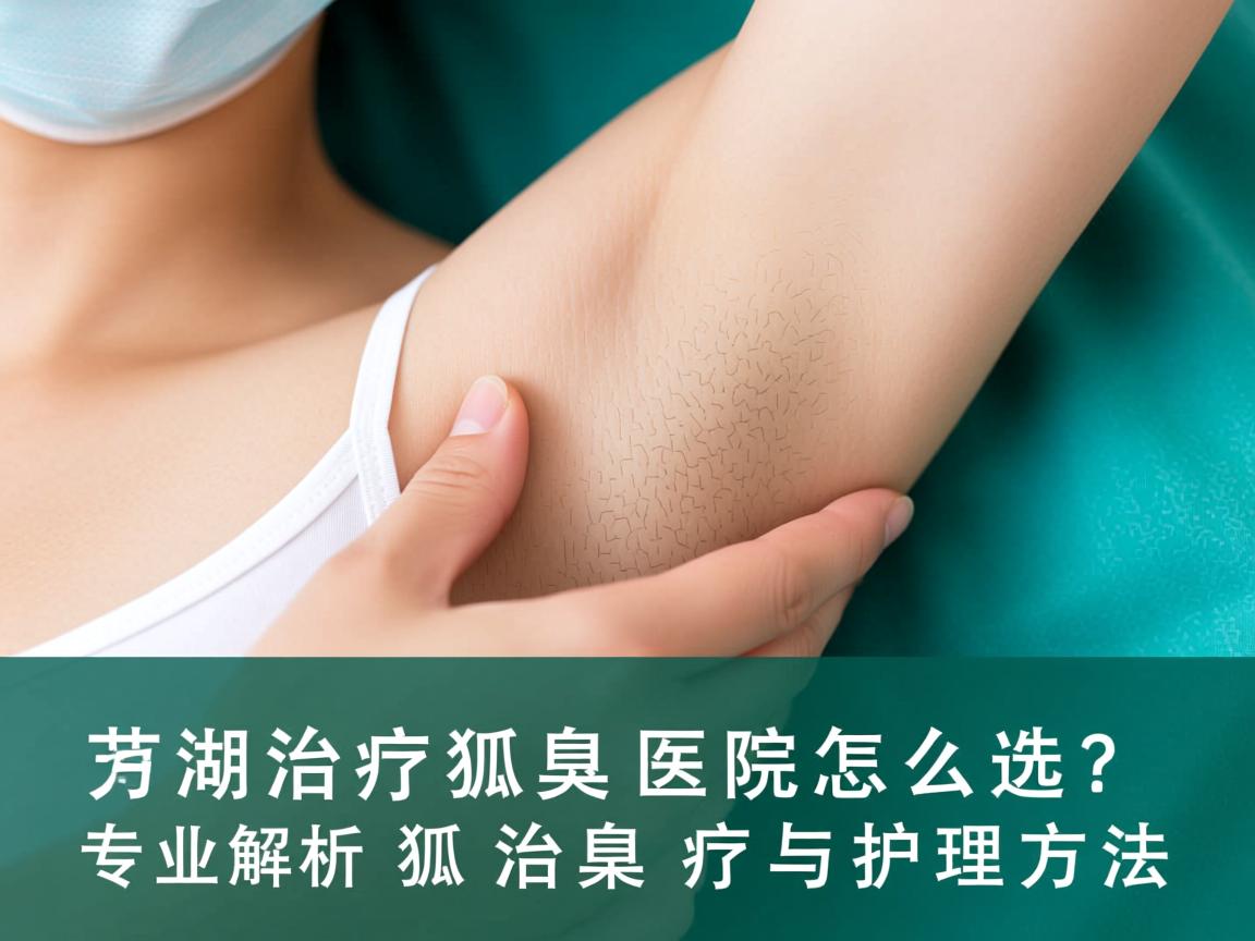 芜湖治疗狐臭的医院怎么选？专业解析狐臭治疗与护理方法