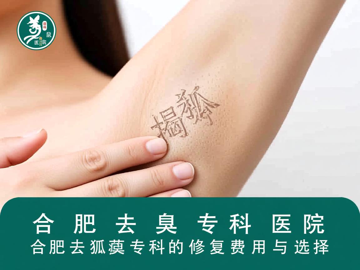 合肥去狐臭专科医院，揭秘合肥去狐臭专科的修复费用与选择