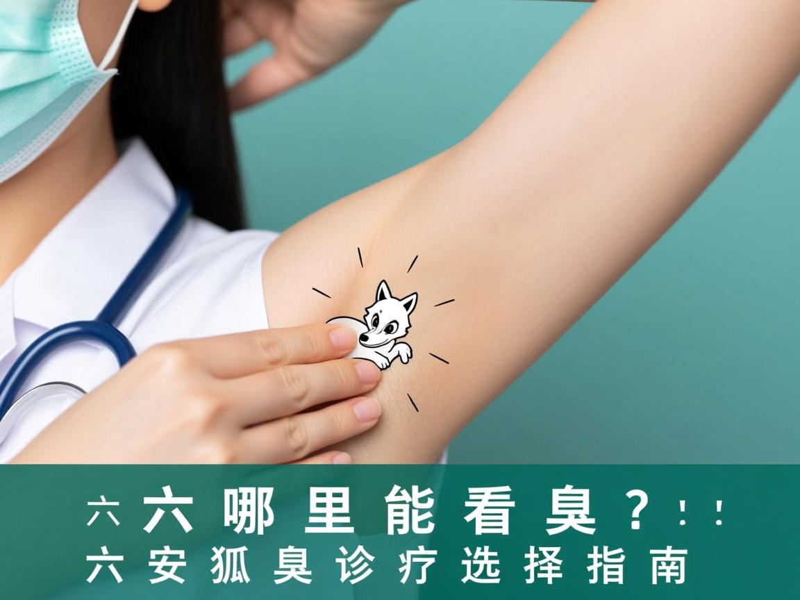 六安哪里能看狐臭？六安狐臭诊疗选择指南