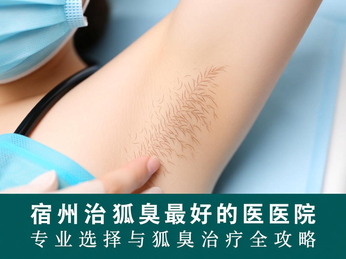 宿州治狐臭最好的医院，专业选择与狐臭治疗全攻略