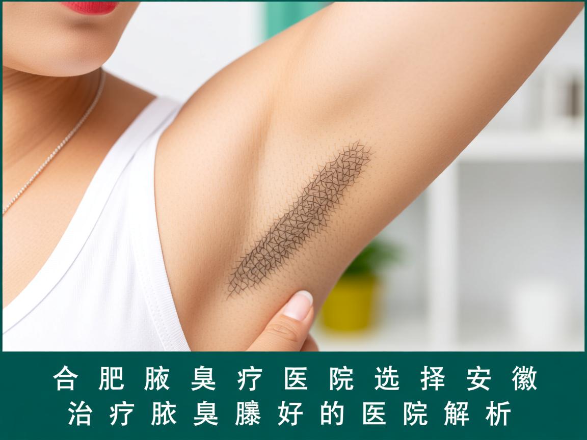 合肥腋臭治疗医院选择指南，安徽治疗腋臭最好的医院解析