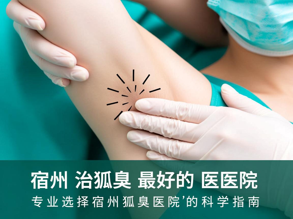 宿州治狐臭最好的医院，专业选择宿州狐臭医院的科学指南
