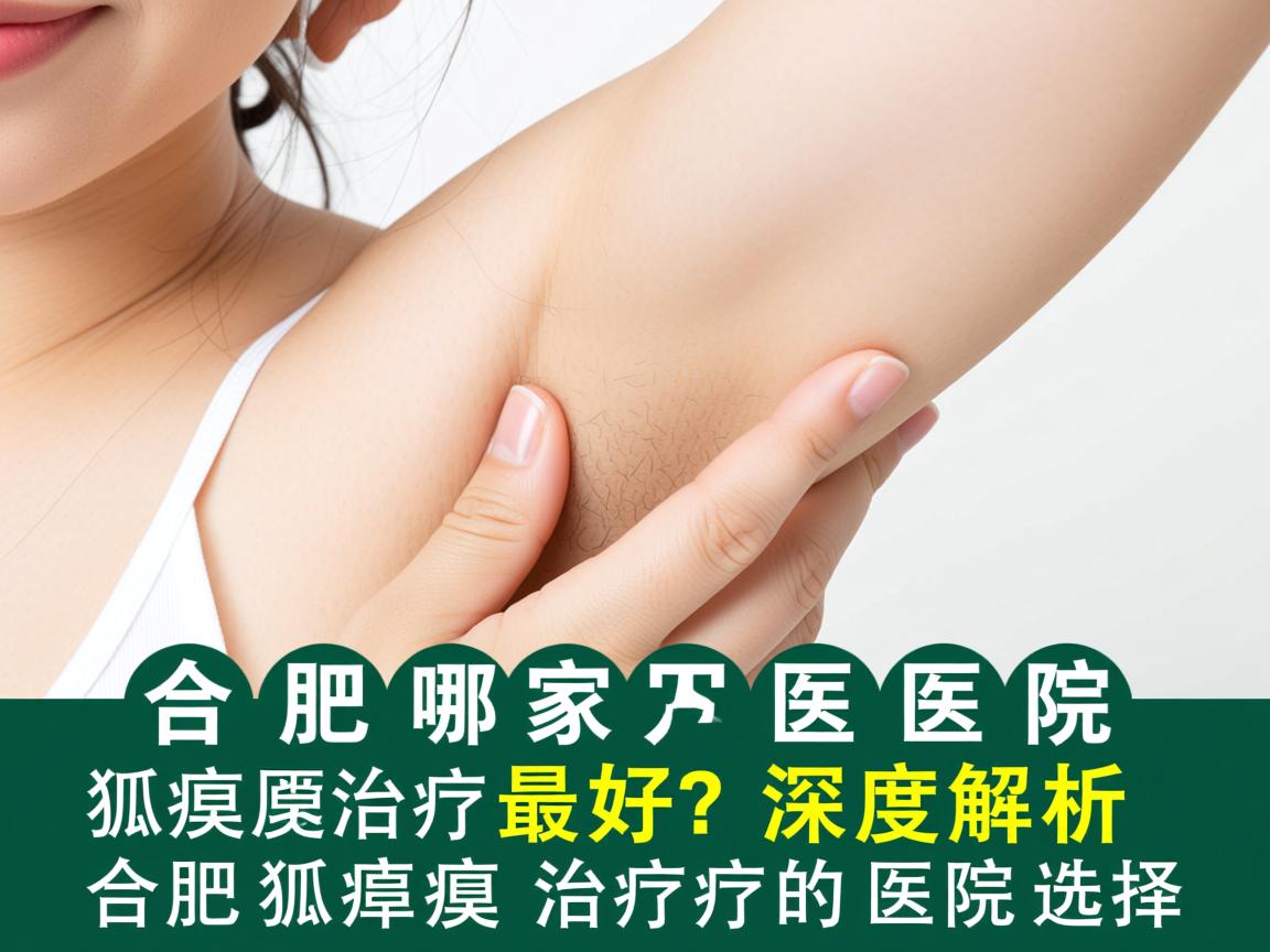 合肥哪家医院狐臭治疗最好？深度解析合肥狐臭治疗的医院选择