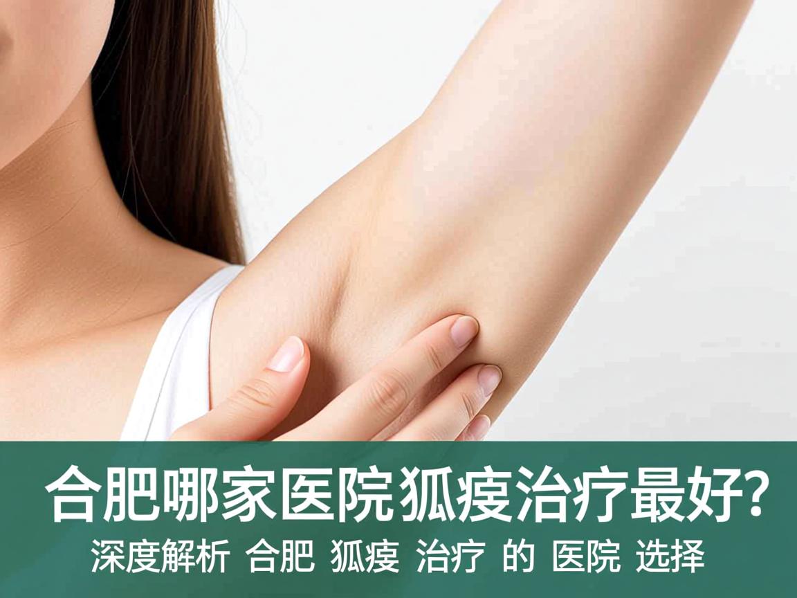 合肥哪家医院狐臭治疗最好？深度解析合肥狐臭治疗的医院选择