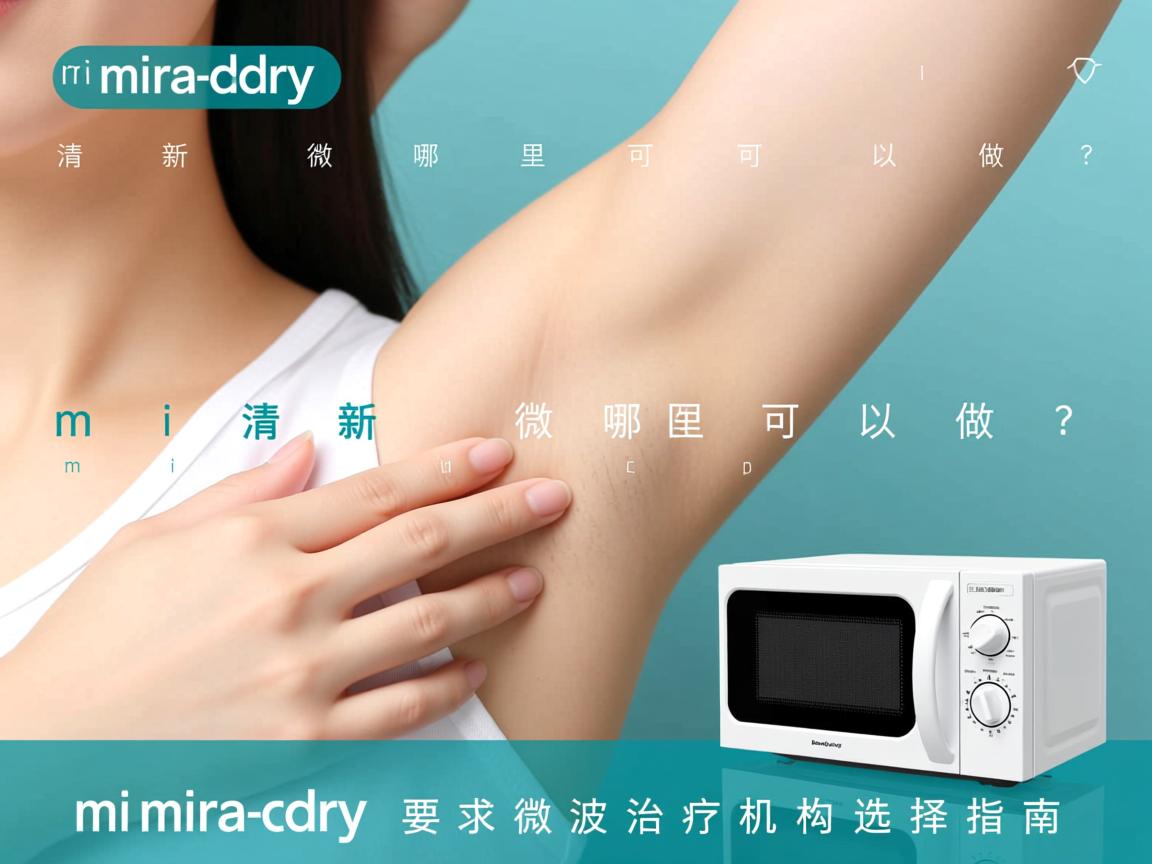 miradry清新微波哪里可以做？miradry清新微波治疗机构选择指南