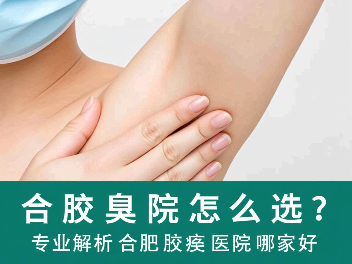 合肥腋臭医院怎么选？专业解析合肥腋臭医院哪家好