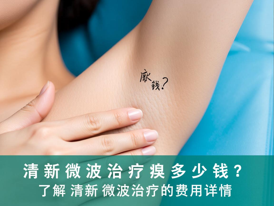清新微波治疗腋臭多少钱？了解清新微波治疗的费用详情