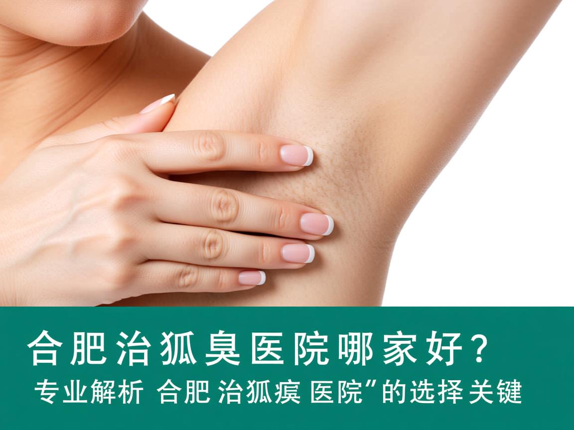 合肥治狐臭医院哪家好？专业解析合肥治狐臭医院的选择关键