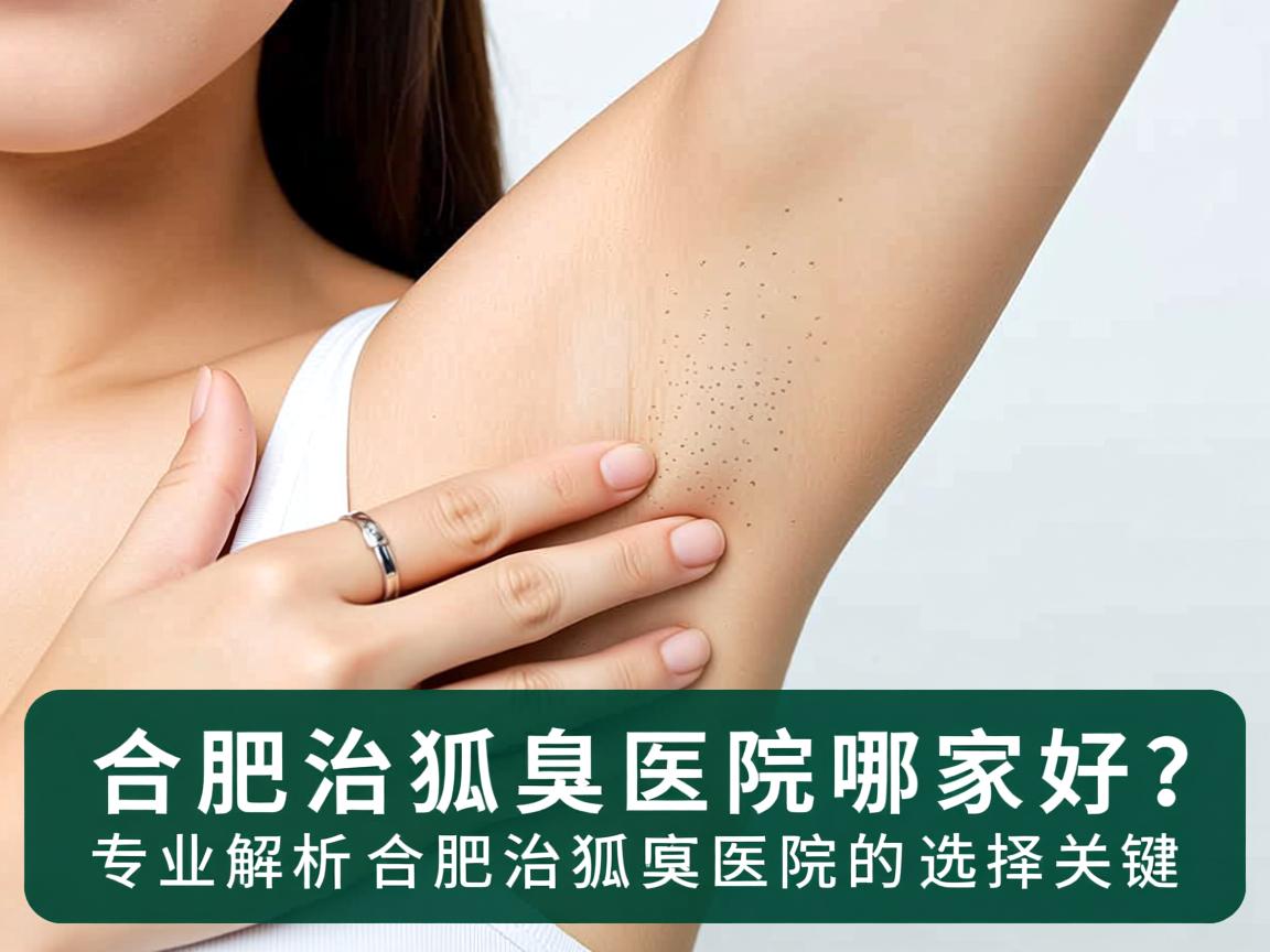 合肥治狐臭医院哪家好？专业解析合肥治狐臭医院的选择关键