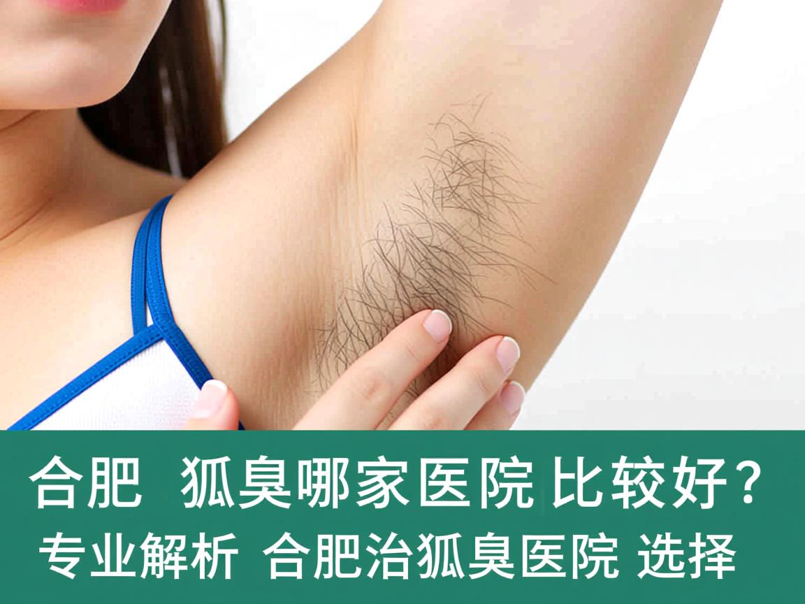 合肥治狐臭哪家医院比较好？专业解析合肥治狐臭医院的选择