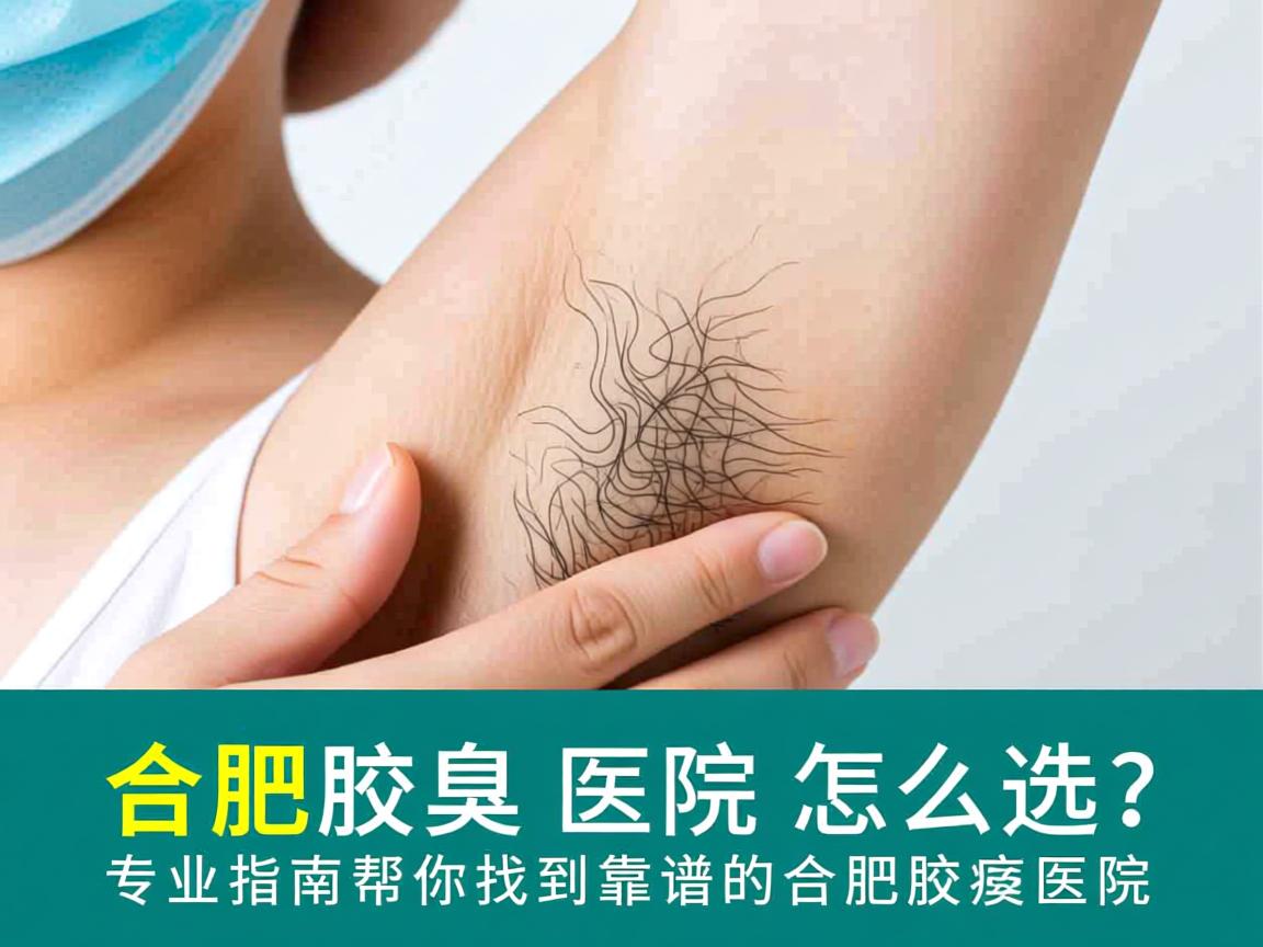 合肥腋臭医院怎么选？专业指南帮你找到靠谱的合肥腋臭医院