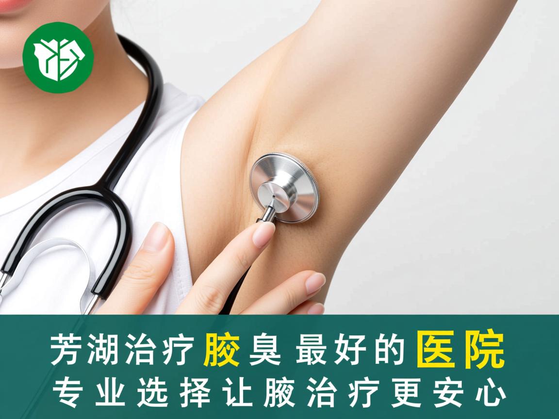 芜湖治疗腋臭最好的医院，专业选择让腋臭治疗更安心