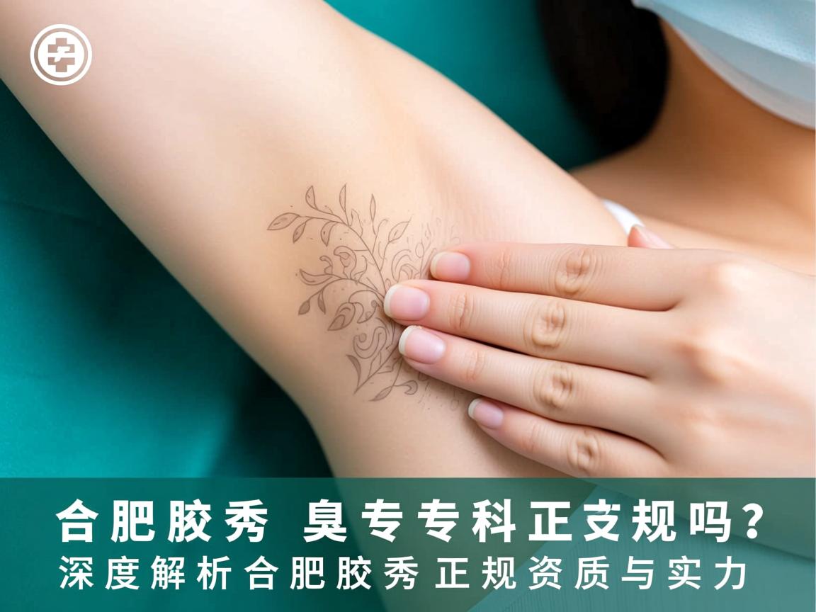 合肥腋秀腋臭专科正规吗？深度解析合肥腋秀正规资质与实力