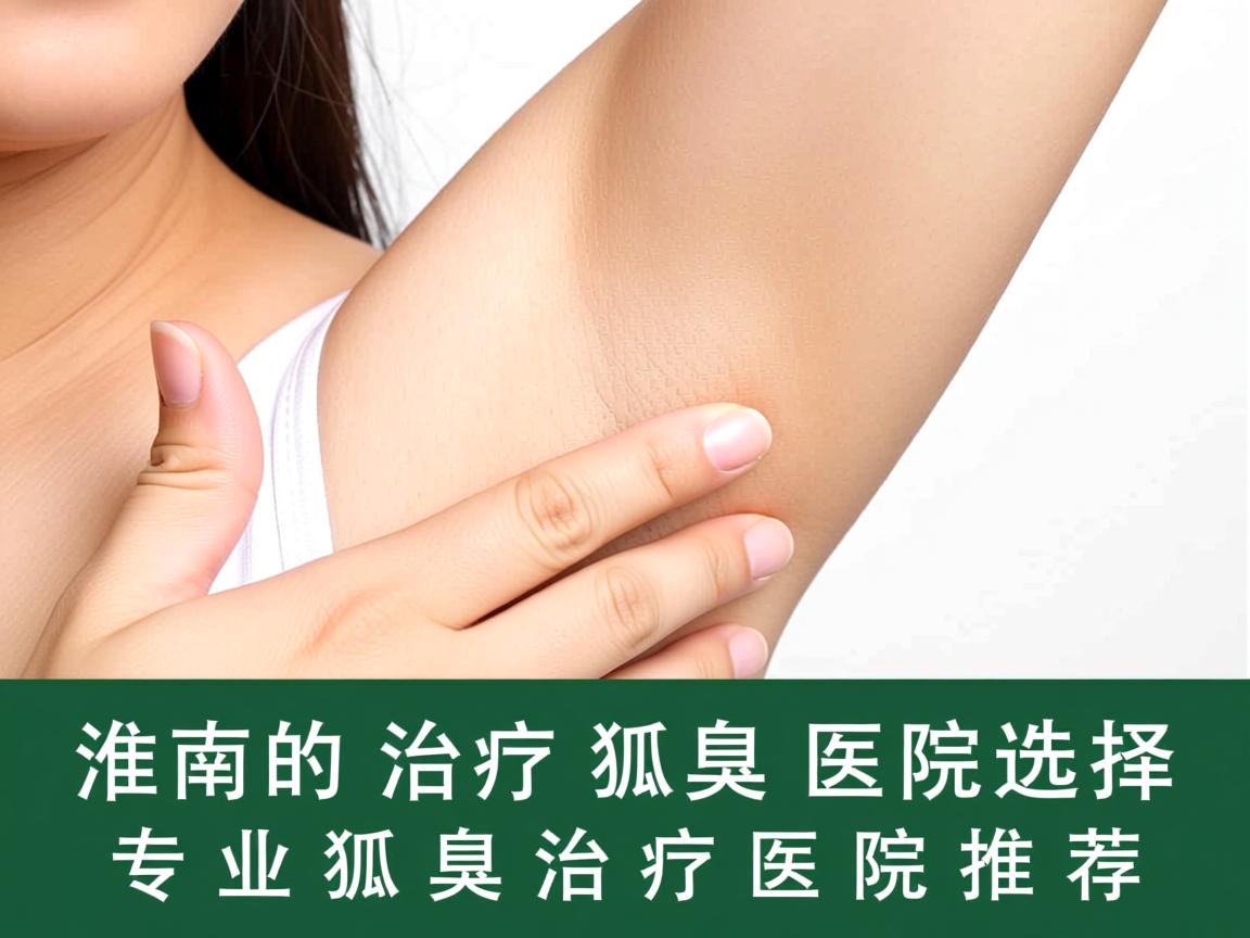 淮南治疗狐臭的医院选择，专业狐臭治疗医院推荐