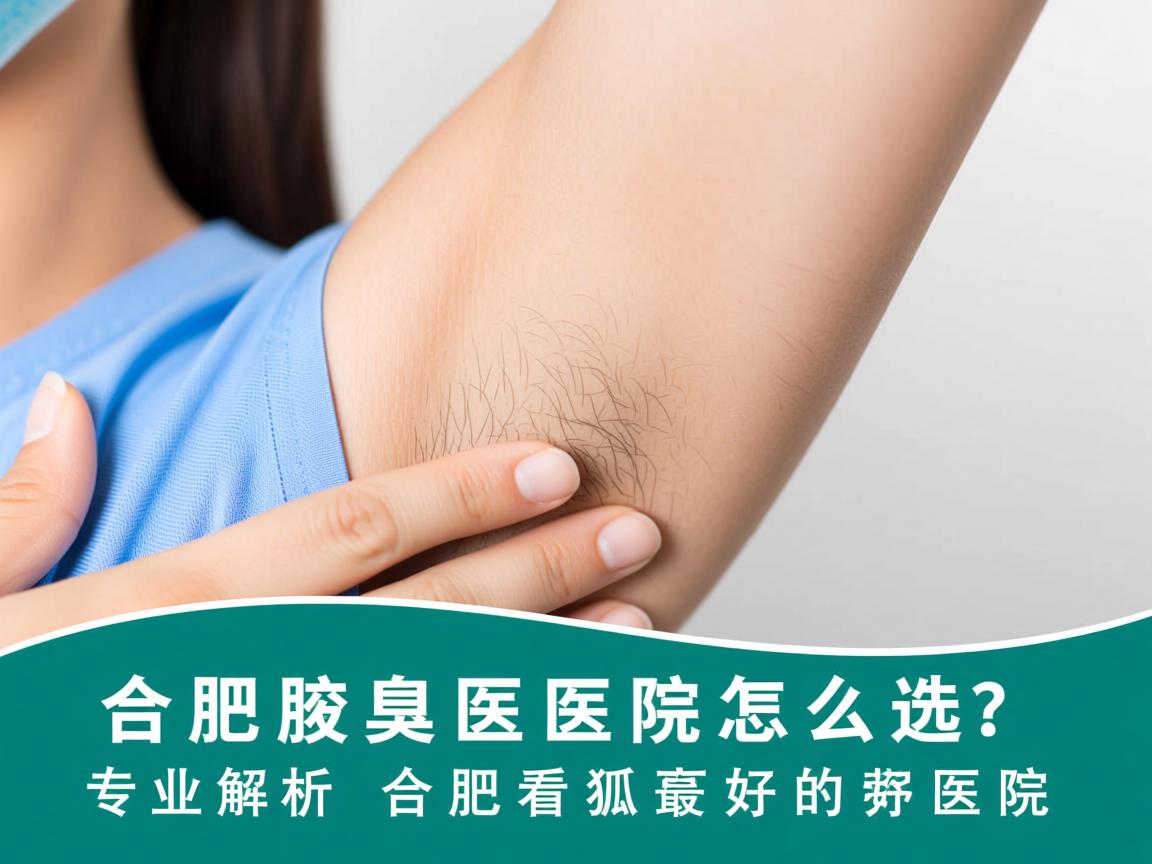 合肥腋臭医院怎么选？专业解析合肥看狐臭最好的医院