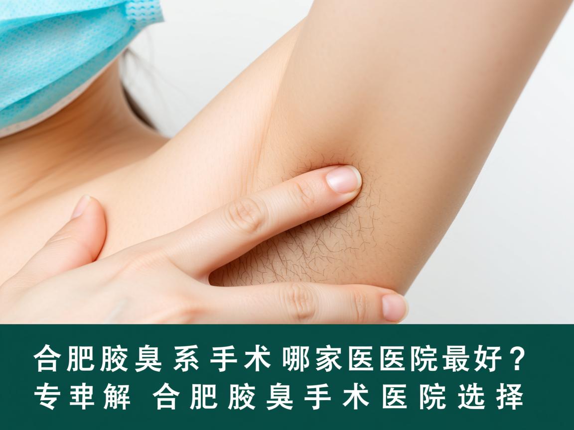 合肥腋臭手术哪家医院最好？专业解析合肥腋臭手术医院选择