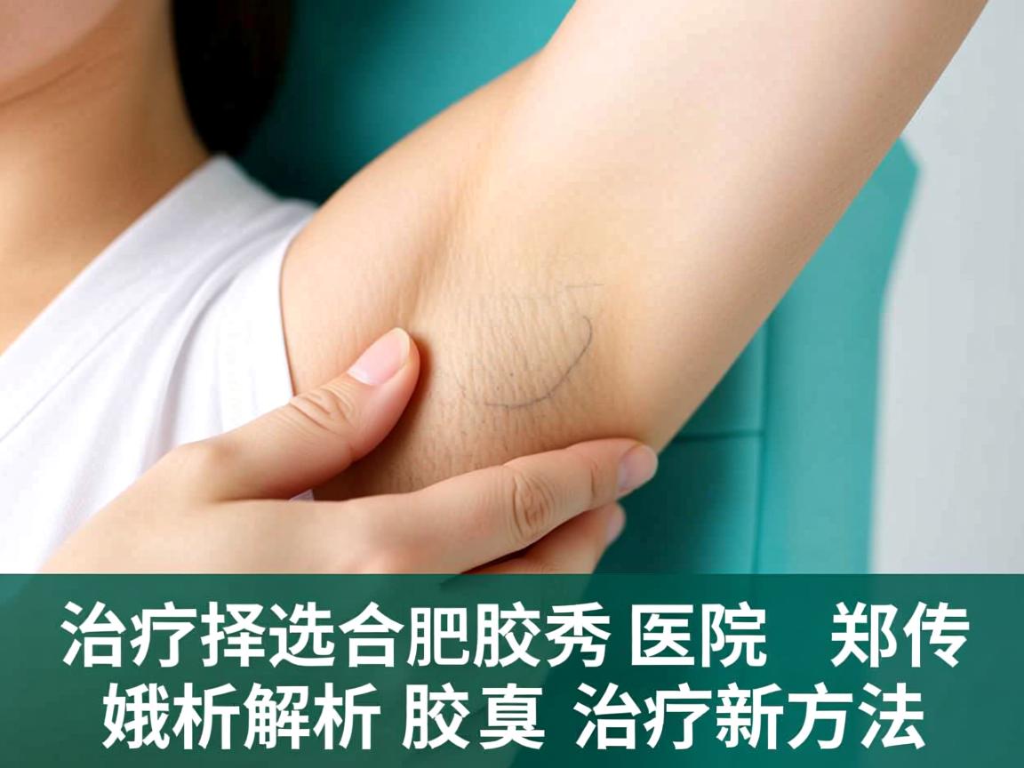 腋臭治疗选择，合肥腋秀医院郑传娥解析腋臭治疗新方法