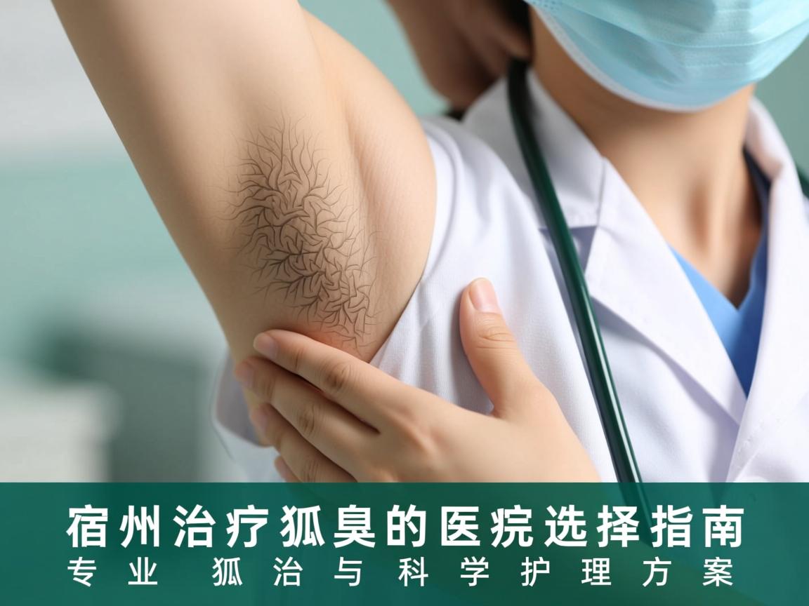 宿州治疗狐臭的医院选择指南，专业狐臭治疗与科学护理方案