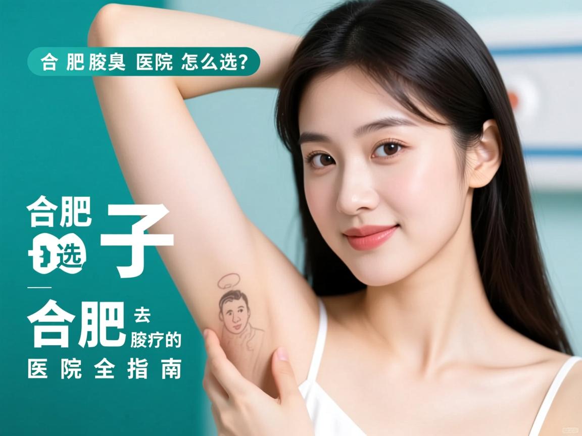 合肥腋臭医院怎么选？合肥女生去腋臭的医院全指南