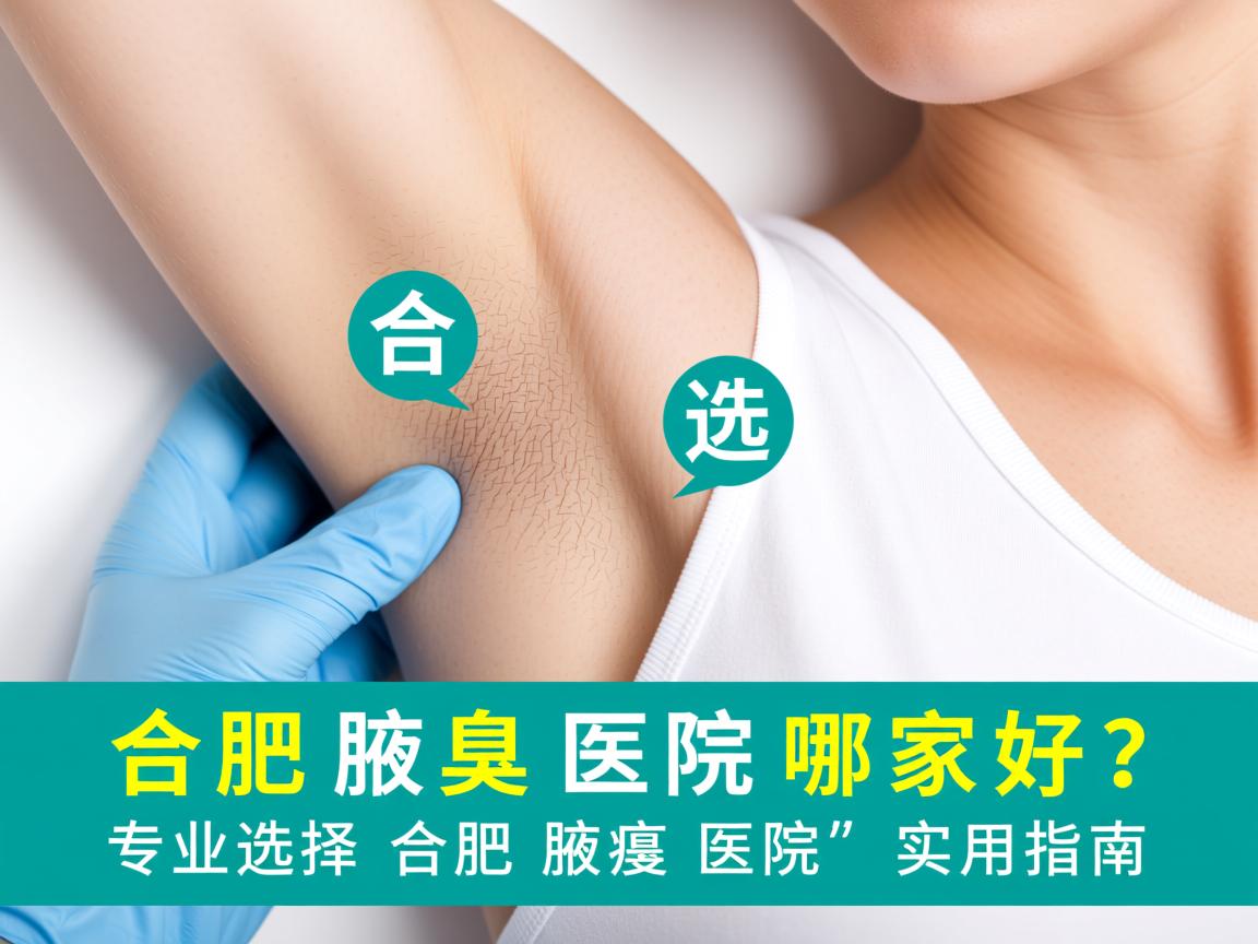 合肥腋臭医院哪家好？专业选择合肥腋臭医院的实用指南