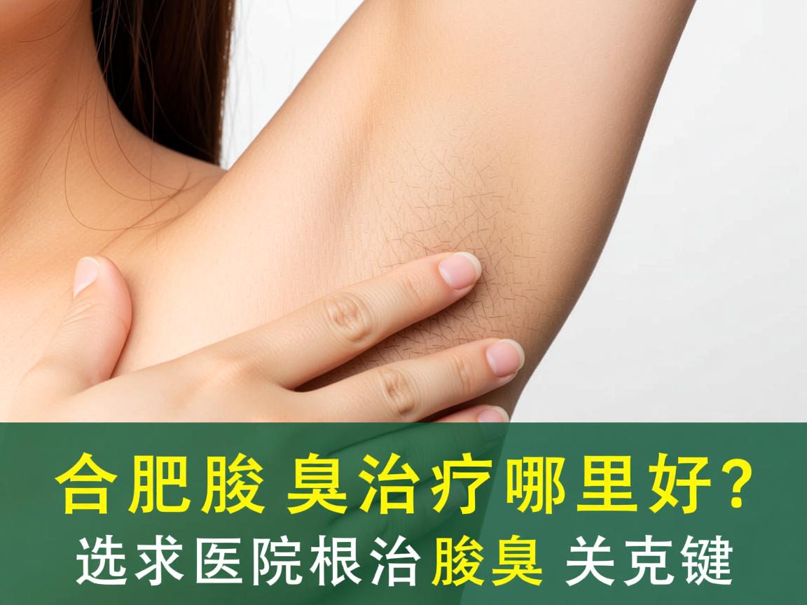 合肥腋臭治疗哪里好？选对医院是根治腋臭的关键