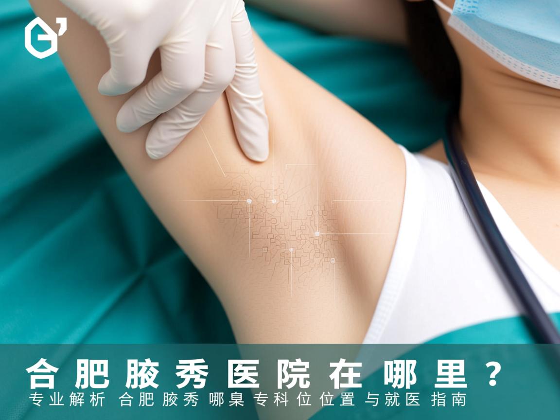 合肥腋秀医院在哪里？专业解析合肥腋秀腋臭专科位置与就医指南