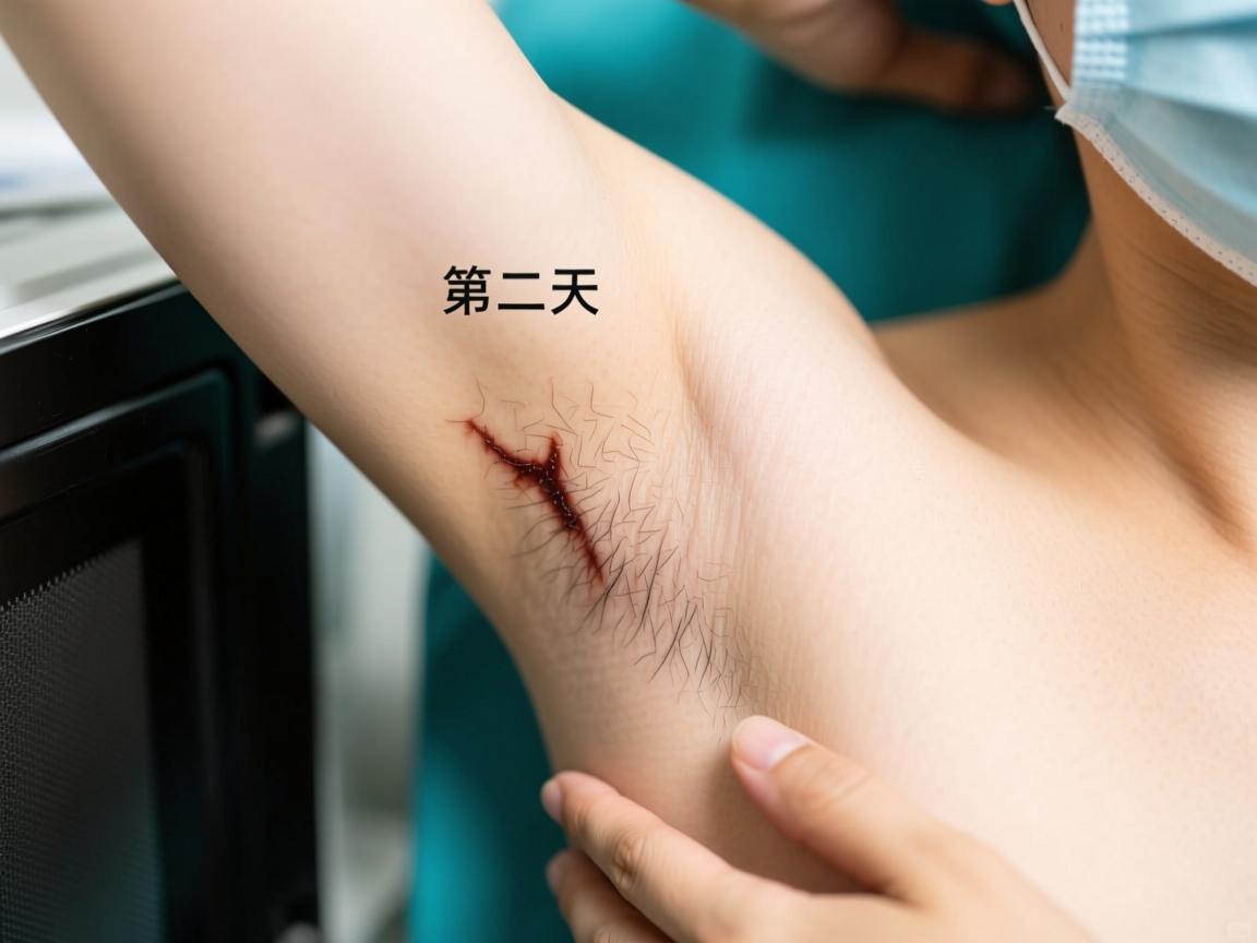 微波治疗腋臭后第二天，微波治疗腋臭后排淤血的关键解析