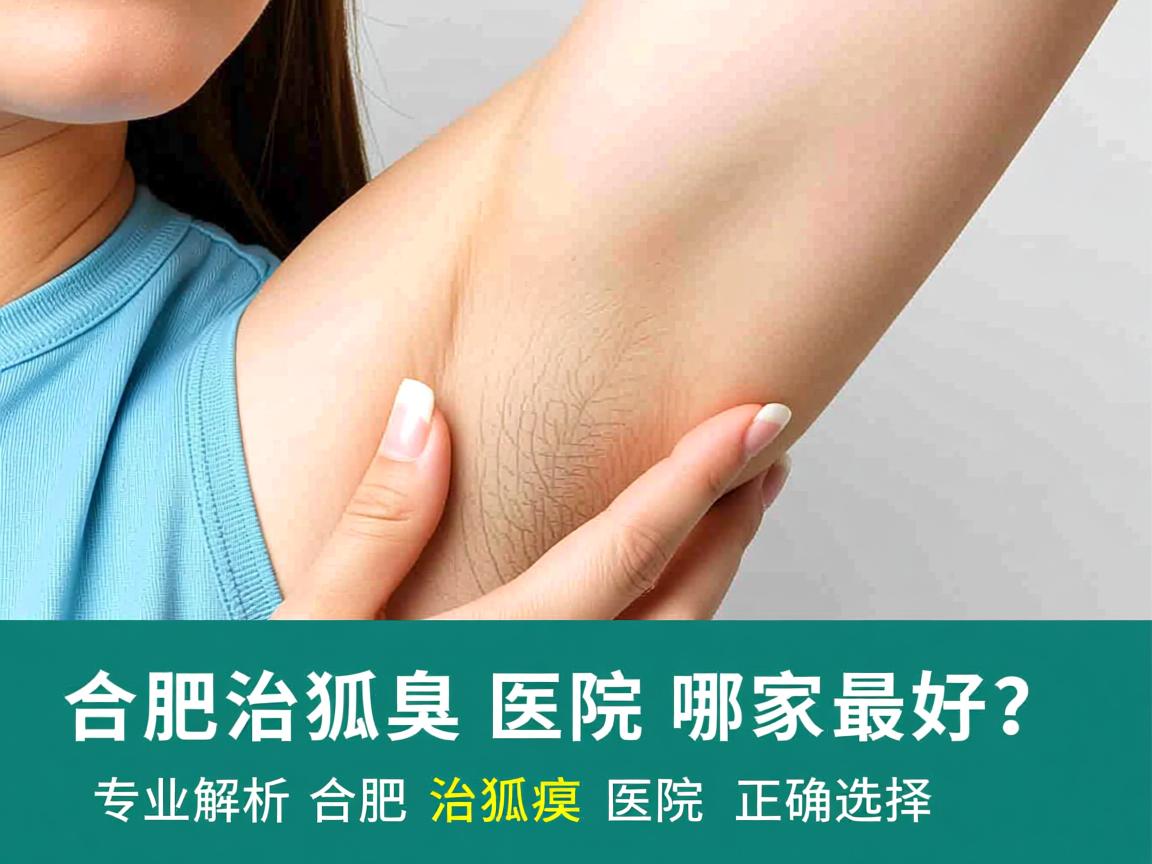 合肥治狐臭医院哪家最好？专业解析合肥治狐臭医院的正确选择