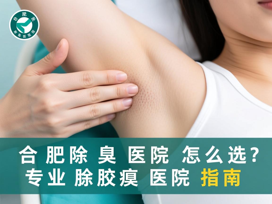合肥除腋臭医院怎么选？专业除腋臭医院指南