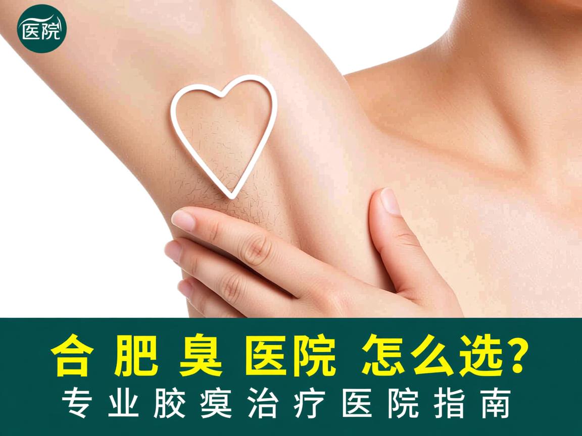 合肥腋臭医院怎么选？专业腋臭治疗医院指南