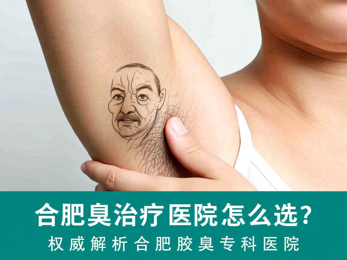合肥腋臭治疗医院怎么选？权威解析合肥腋臭专科医院