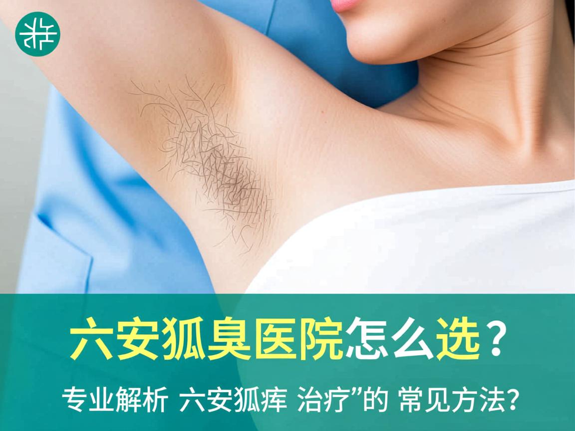 六安狐臭医院怎么选？专业解析六安狐臭治疗的常见方法