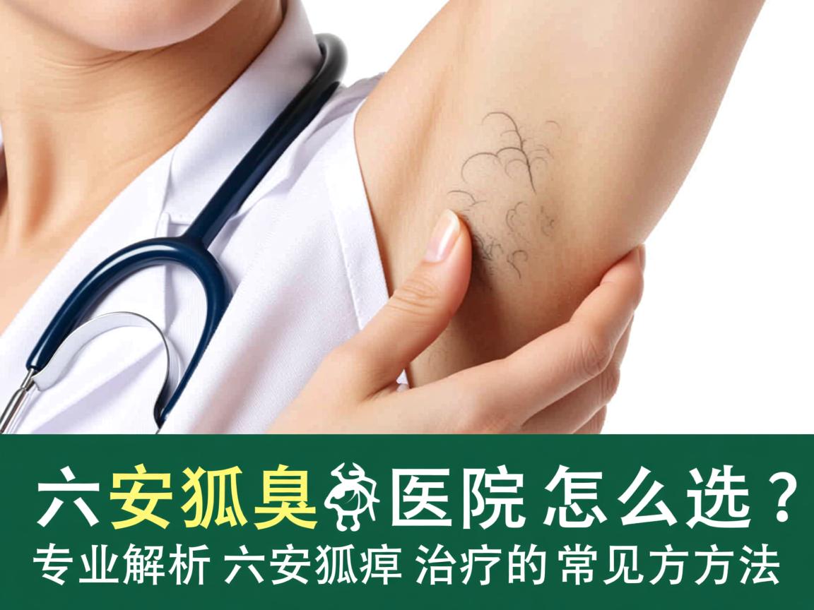 六安狐臭医院怎么选？专业解析六安狐臭治疗的常见方法