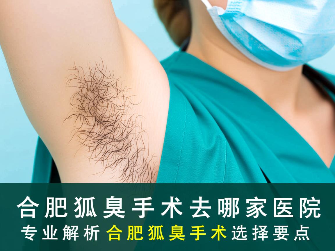 合肥狐臭手术去哪家医院做？专业解析合肥狐臭手术选择要点