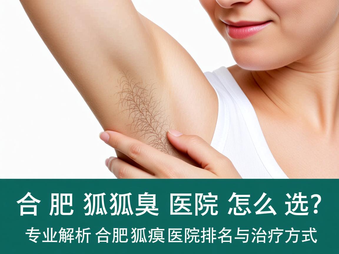 合肥狐臭医院怎么选？专业解析合肥狐臭医院排名与治疗方式