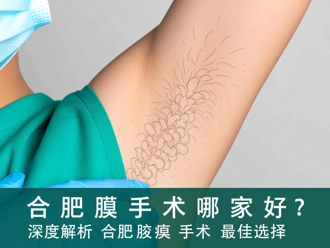 合肥腋臭手术哪家好？深度解析合肥腋臭手术最佳选择