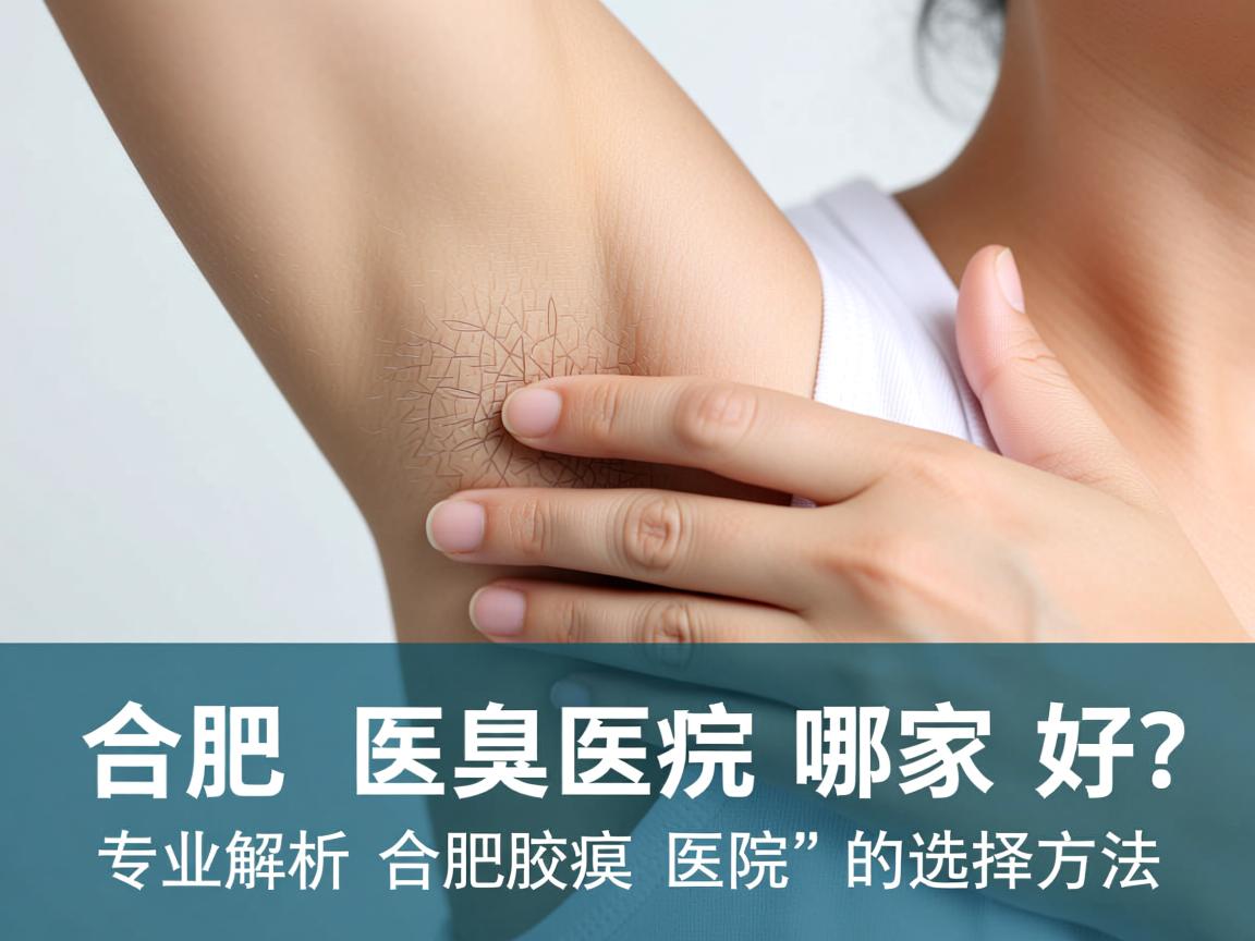 合肥腋臭医院哪家好？专业解析合肥腋臭医院的选择方法