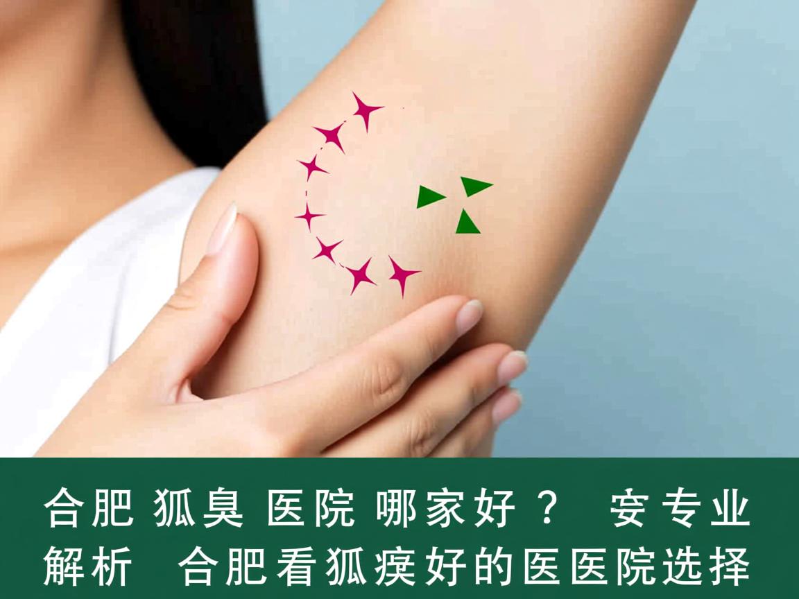 合肥狐臭医院哪家好？专业解析合肥看狐臭好的医院选择
