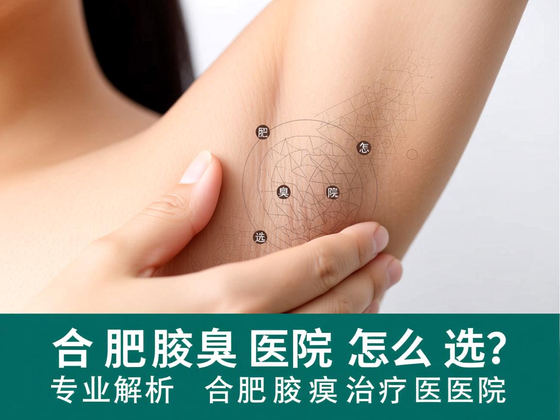 合肥腋臭医院怎么选？专业解析合肥腋臭治疗医院