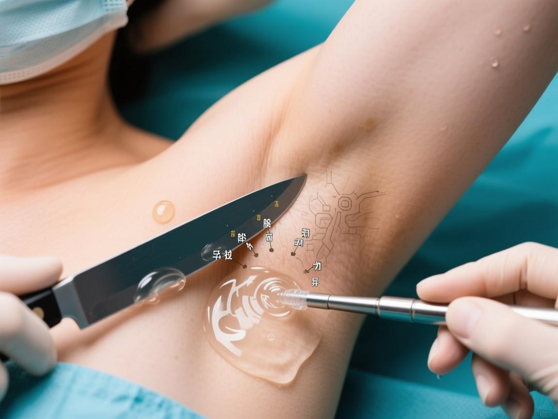 水刀技术去除腋臭全过程解析，水刀技术如何根治腋臭异味