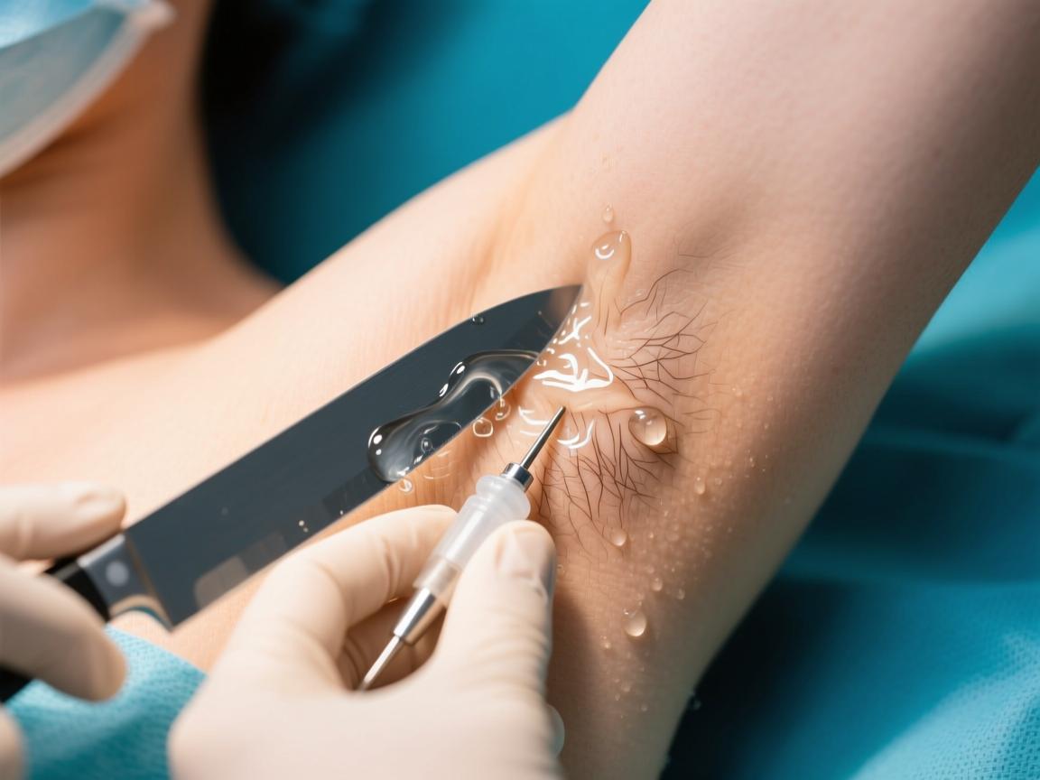 水刀技术去除腋臭全过程解析，水刀技术如何根治腋臭异味