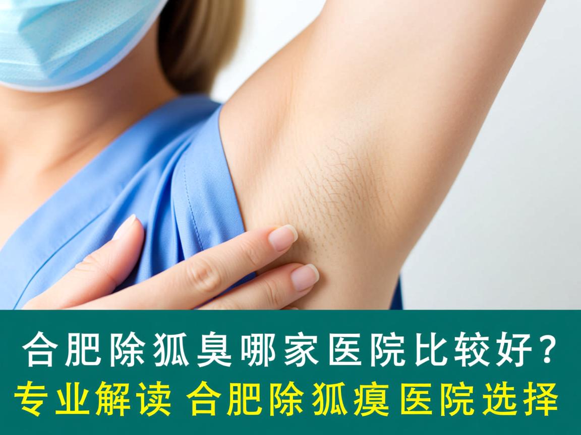 合肥除狐臭哪家医院比较好？专业解读合肥除狐臭医院选择