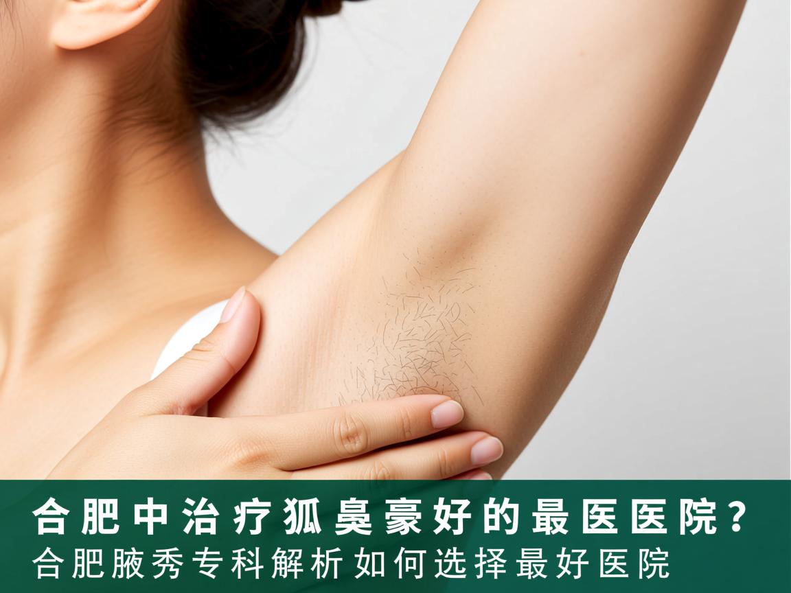 合肥治疗狐臭最好的医院？合肥腋秀专科解析如何选择最好医院
