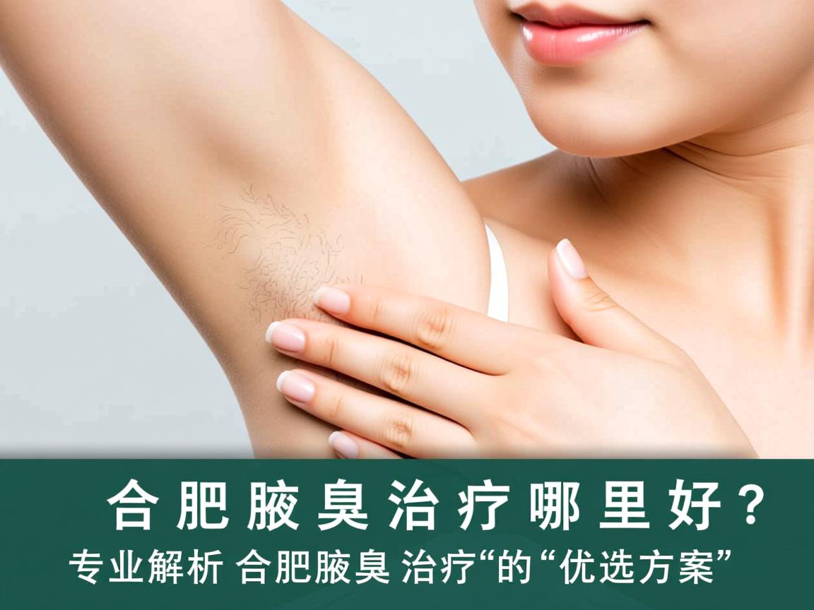 合肥腋臭治疗哪里好？专业解析合肥腋臭治疗的优选方案