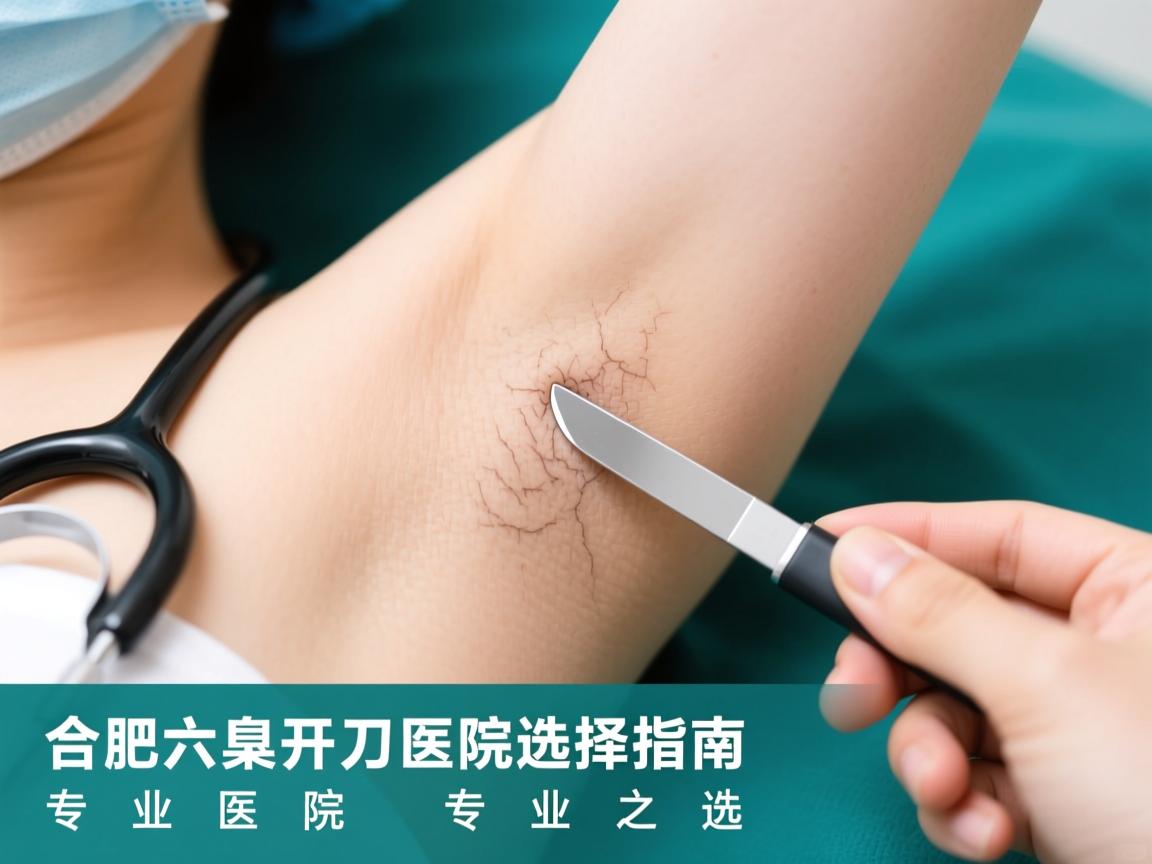 合肥腋臭开刀医院选择指南，专业医院的专业之选